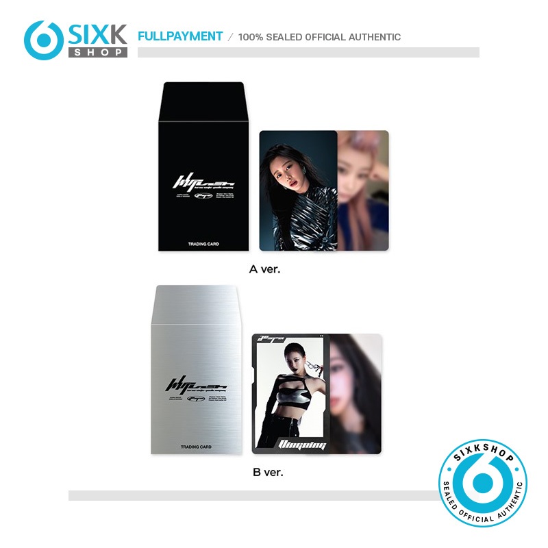 AESPA WEEK Whiplash mood] OFFICIAL MD Trading card Set Shopee