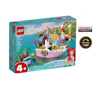LEGO 43191 Disney The Little Mermaid Ariel s Celebration Boat Age 4 114 pcs Shopee Singapore