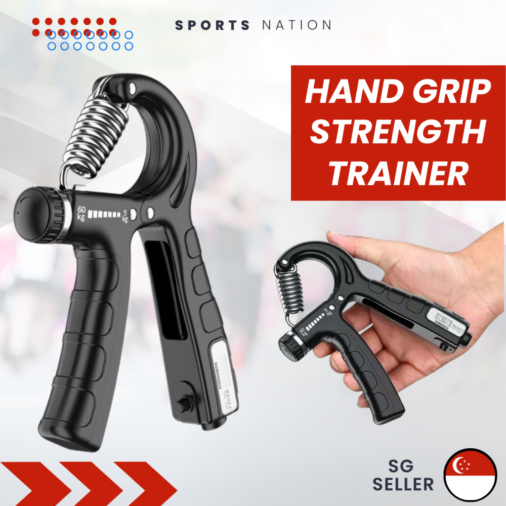 Hand Strengthener Grip Ring Wrist Finger Strength Trainer Workout