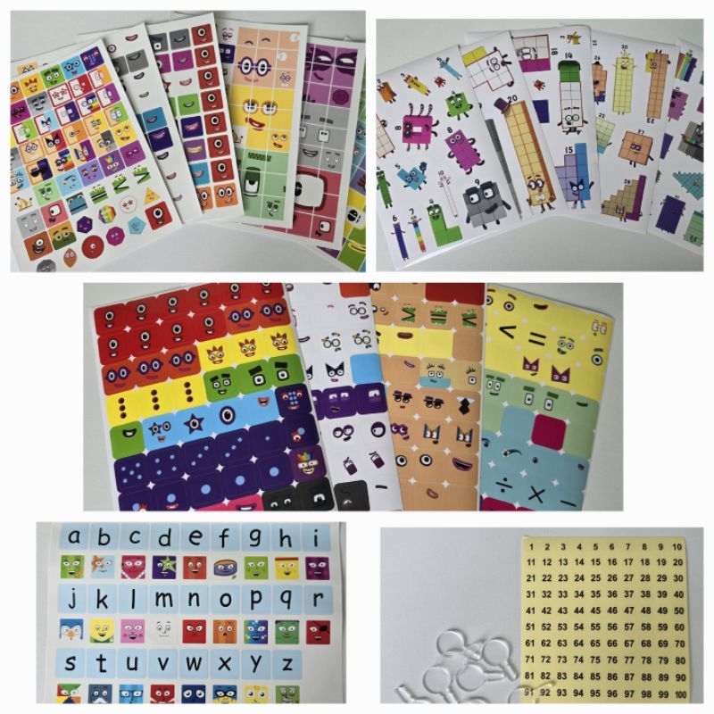 Number Blocks Stickers | Shopee Singapore