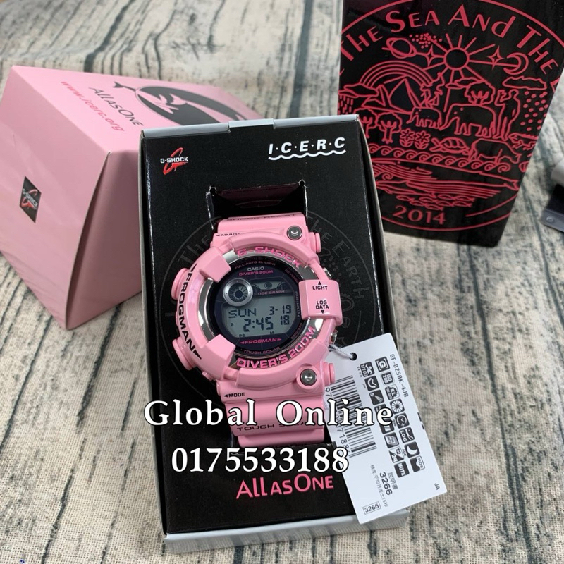JAPAN SET 100% ORIGINAL CASIO G-SHOCK FROGMAN ICERC Dolphin Whale