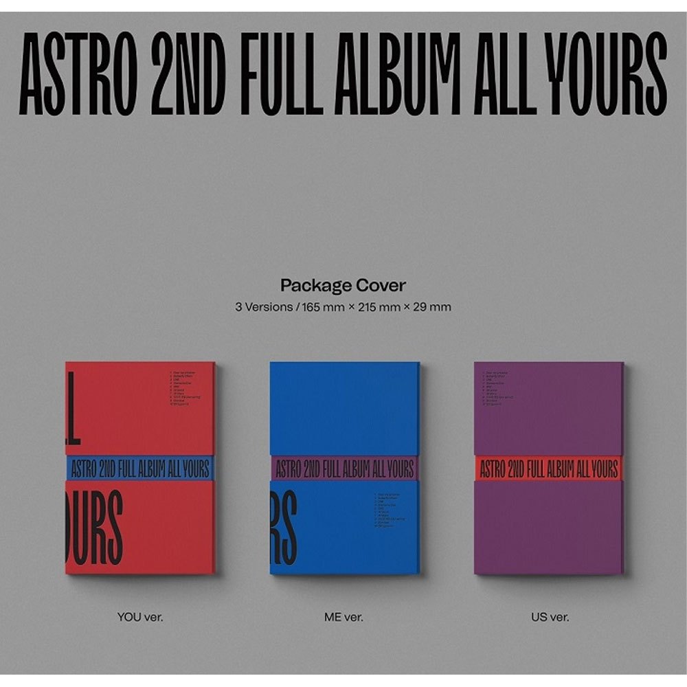 ASTRO - 2nd Full Album [ All Yours ] | Shopee Singapore
