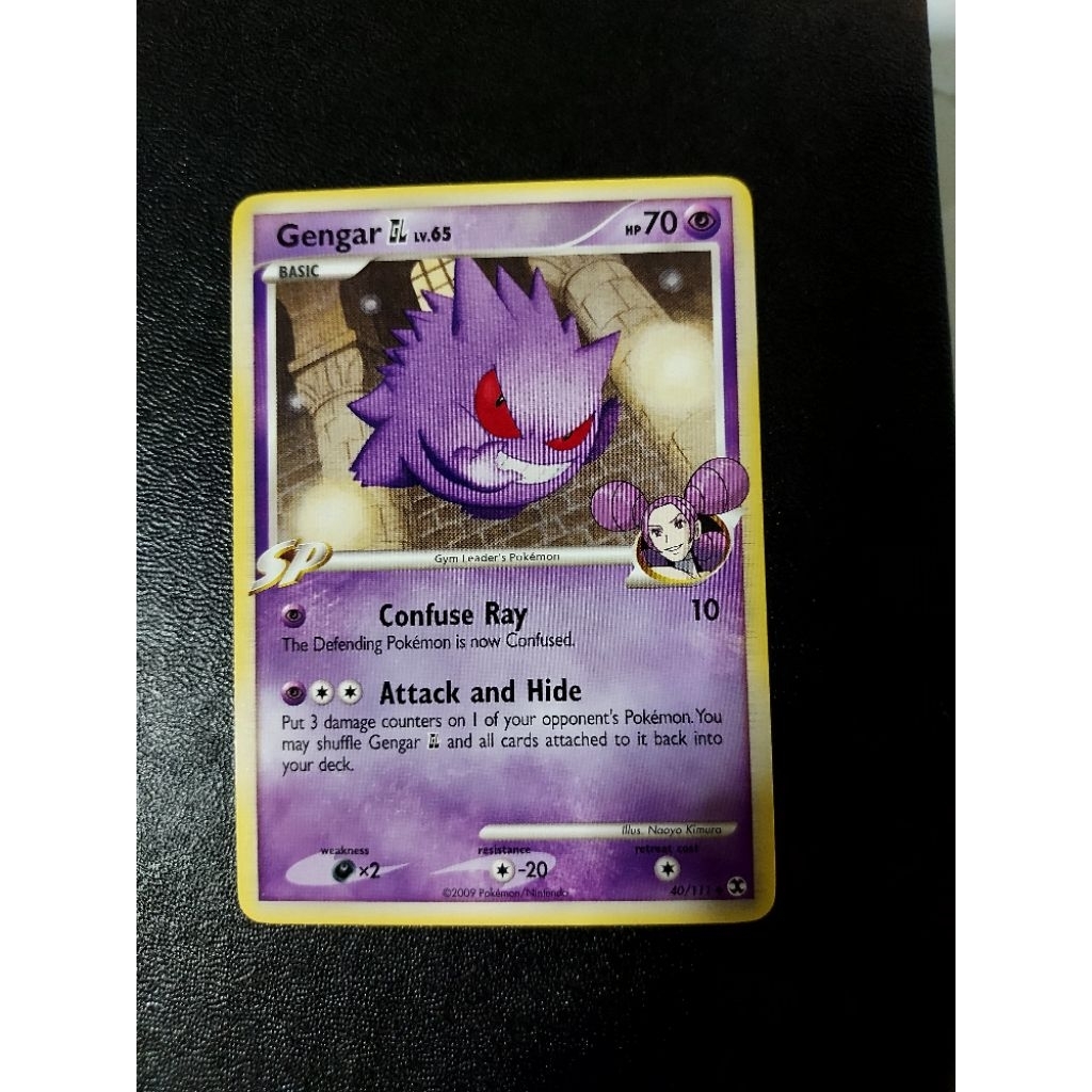 Pokemon gengar non foil platinum rising rivals card | Shopee Singapore