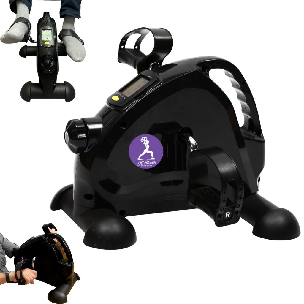 JCHealth Mini Exercise Bike: Portable Pedal Exerciser for Seniors ...