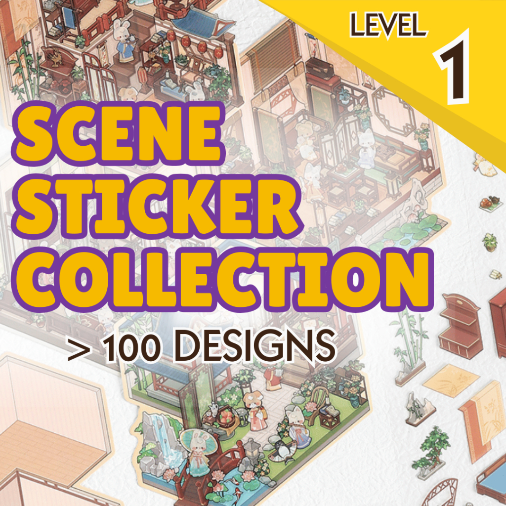 [KW] Beginner Scene Sticker Collection | Easy Landscape Stickers for ...