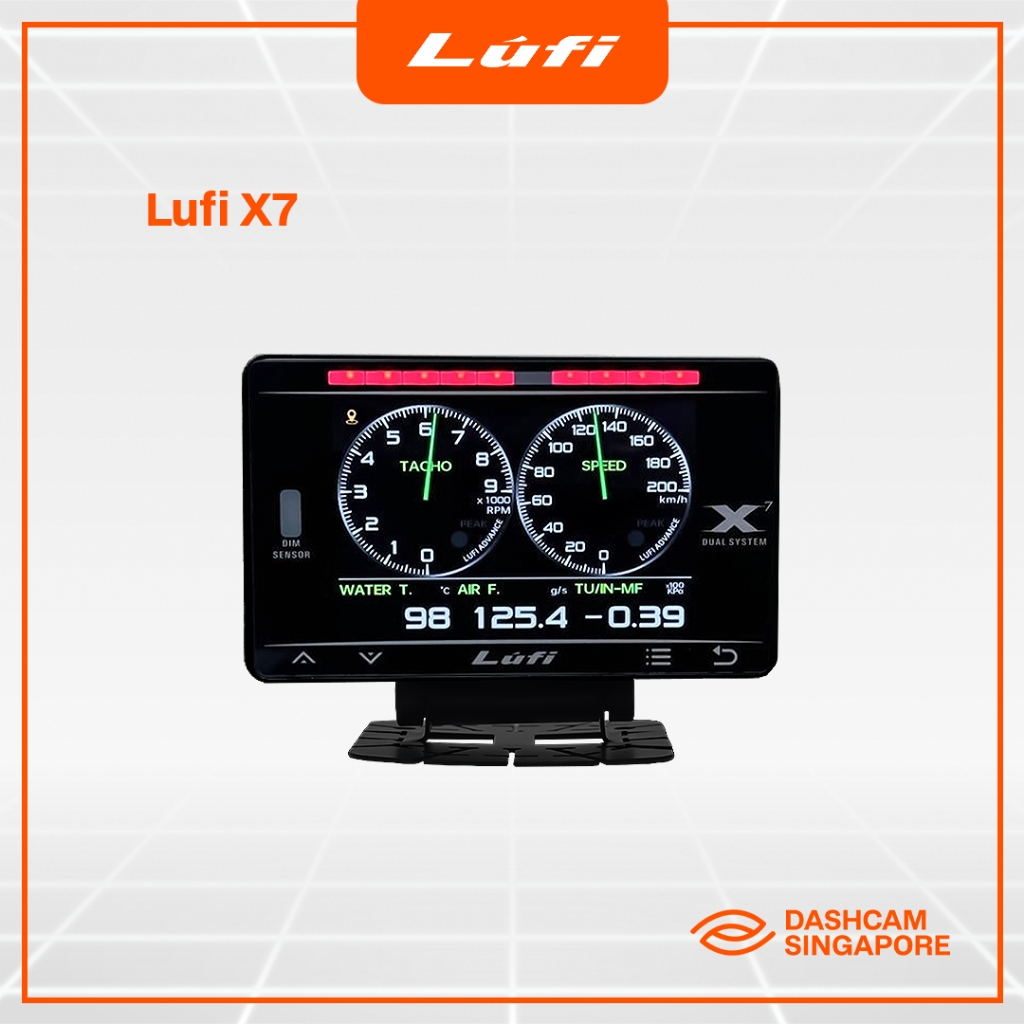 Lufi X7 [English Version] | OBD2 Digital Multi Gauge | Shopee