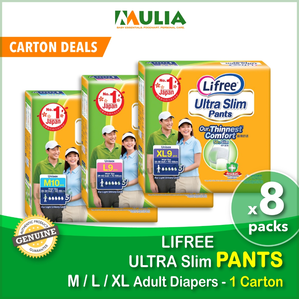Lifree Slim Adult Culotte Maximum Protection XL 14 Pieces