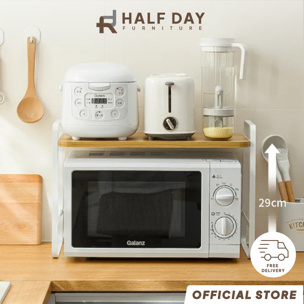 [Local Stock] Halfday - Nachuan Kitchen Microwave Oven Storage Rack ...