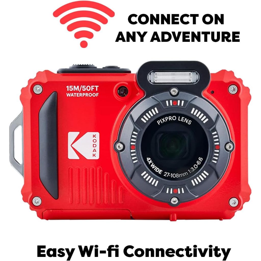 KODAK PIXPRO WPZ2 WiFi Digital Camera Waterproof Shockproof