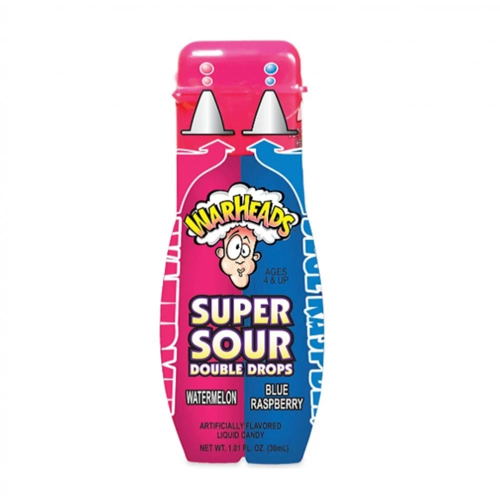 Warheads, Super Sour, Double Drops (30ml/bottle)