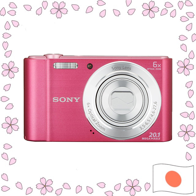 SONY Digital Camera Cyber-shot W810 6x Optical, Pink DSC-W810-P