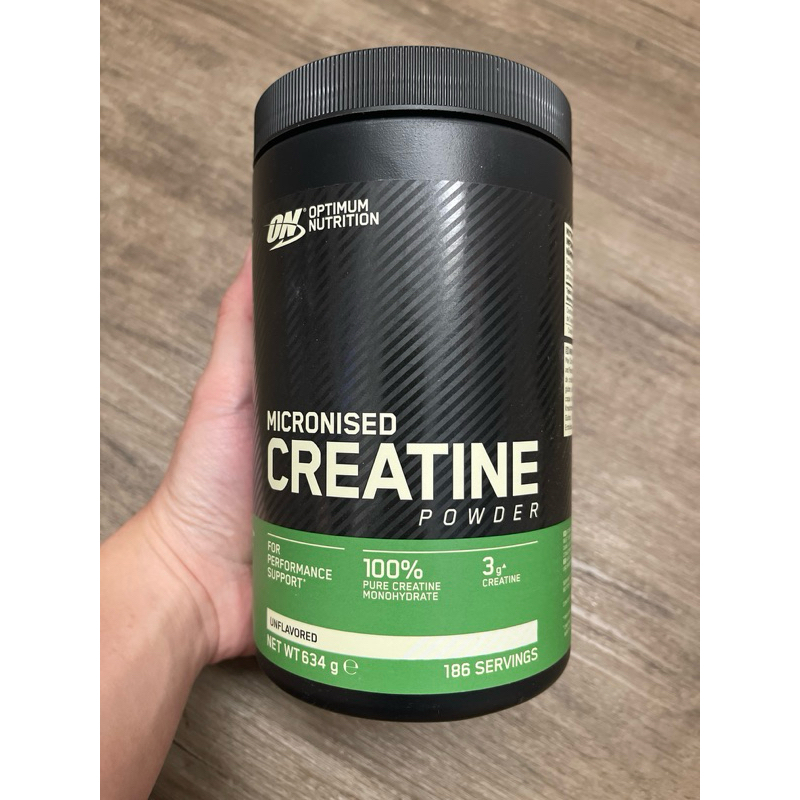 Optimum Nutrition Micronised Creatine Monohydrate 634g or 317g | Shopee ...