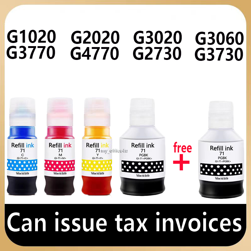 For Canon Ink GI-71 ink GI71 for Canon PIXMA Printer G1020 G2020 G3020 ...