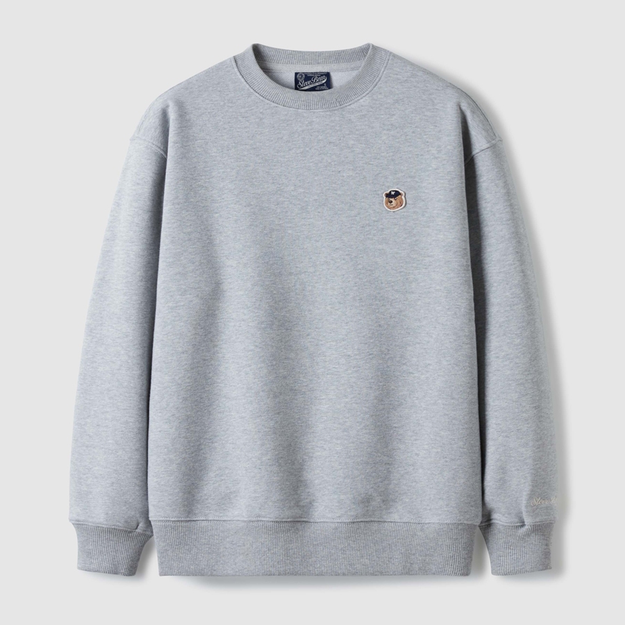 WHO.A.U] Steve Head Patch Sweatshirt | WHMWE3921U | Shopee