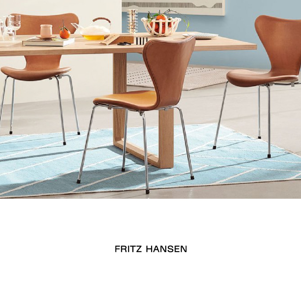 Fritz hansen leather hotsell