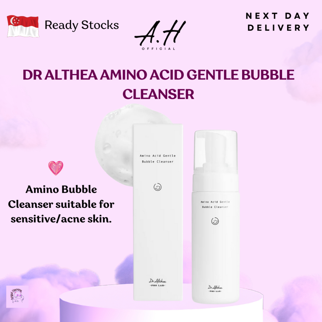 Dr Althea Amino Acid Gentle Bubble Cleanser Shopee Singapore