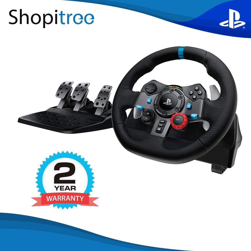 Logitech / G G29 Driving Force Steering Wheel + Shifter (For PS5/PS4/PC) +  2 Years Local Warranty | Shopee Singapore