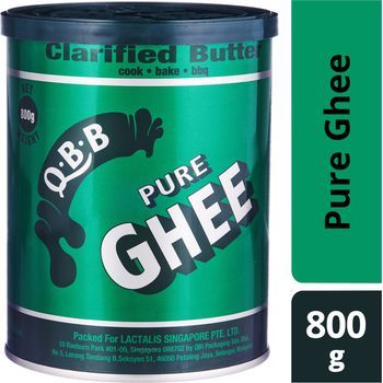 QBB Pure Ghee 800g / Clarified Butter /Pure Cow Ghee 800g | Shopee ...