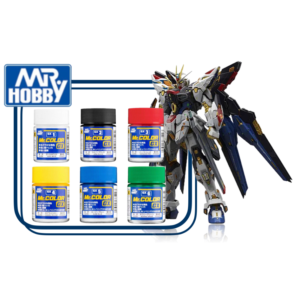 Mr Hobby Super Gloss Model Paint Gundam Color Oily Gloss Nitro Paint ...