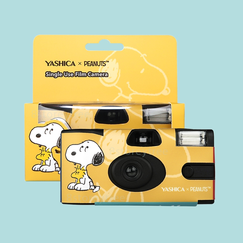 Yashica X Peanuts 35mm Color 400 Film Disposable Camera | Shopee