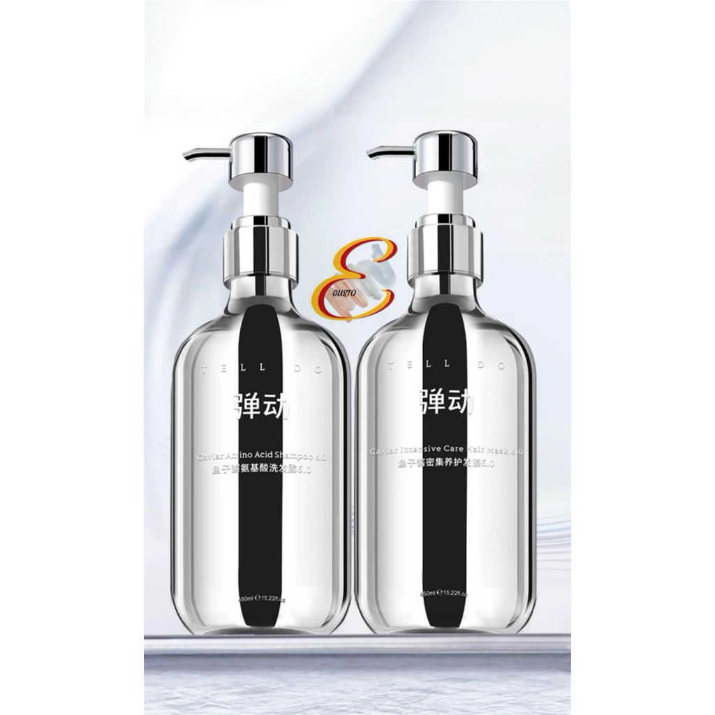 SG 🇸🇬]8+ Minutes TELL DO 弹动鱼子酱 Caviar Amino Acid Shampoo