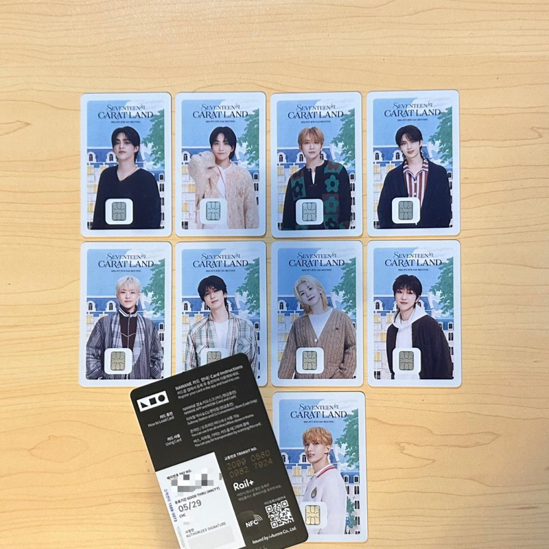 タレントカード SEVENTEEN SHOPEE kpopmerch 110 Limited Instock) SEVENTEEN NAMANE Card - Carat Land 2024 | Shopee