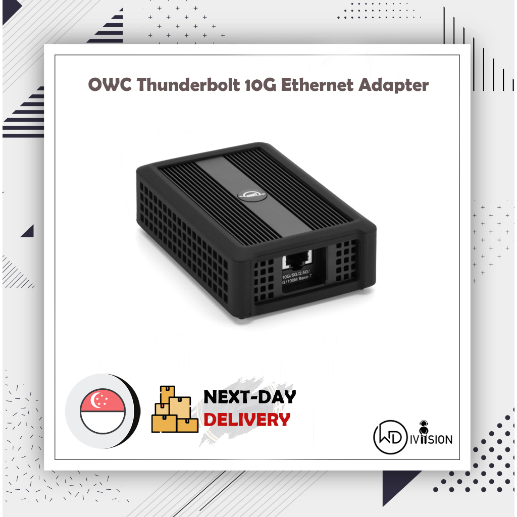 OWC Thunderbolt 4 Ethernet Adapter - 10G Netzwerk Für Mac & PC