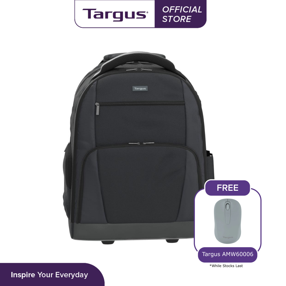 Targus Sport Rolling 15 15.6 Luggage Laptop Backpack TSB700EU Shopee Singapore