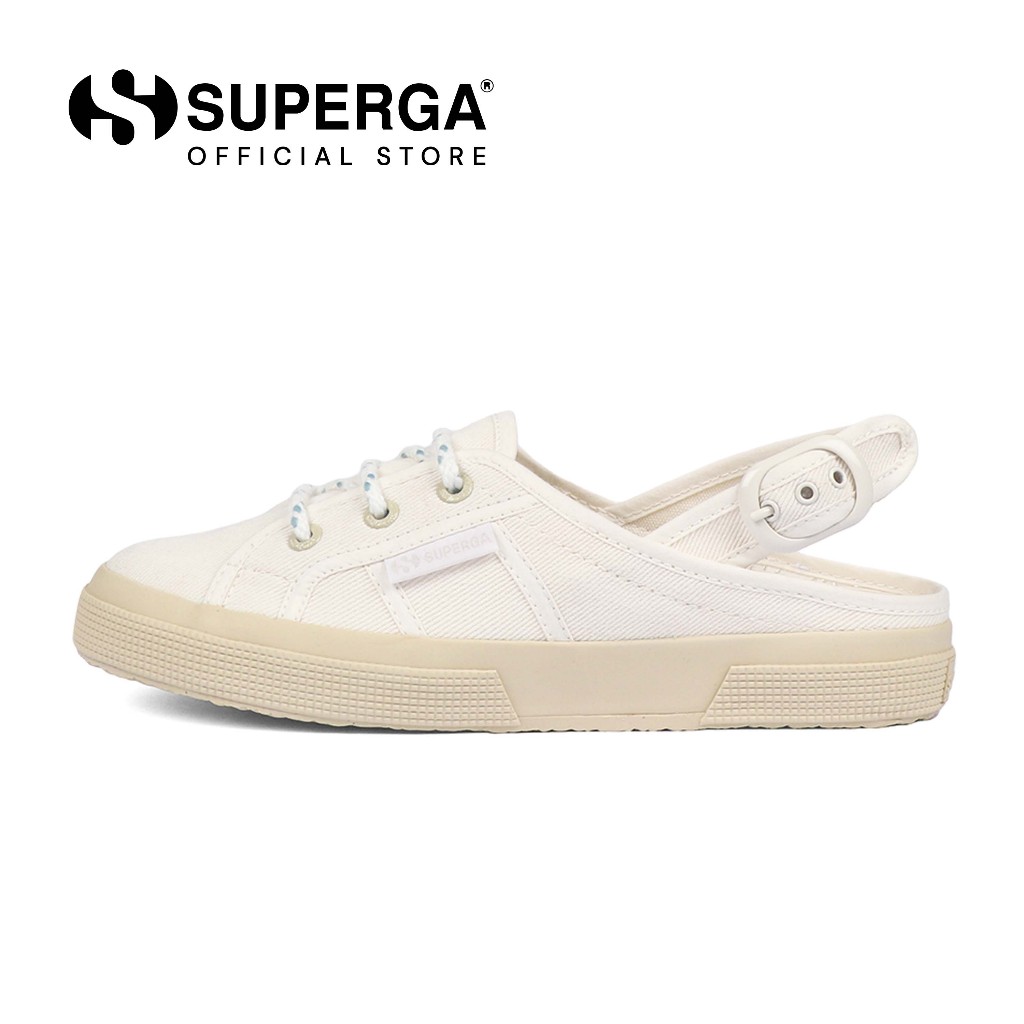 Superga x Drea Chong 2933 Sling Back White Shopee Singapore