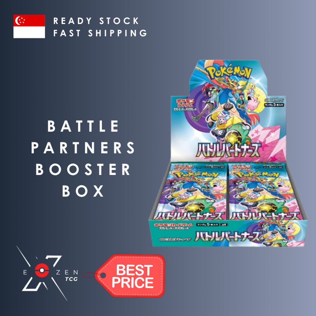 pokemon battle partners booster box pre order Pokémon TCG: Scarlet & Violet Battle Partners Booster Box (KOREAN) – PTC  Collectibles
