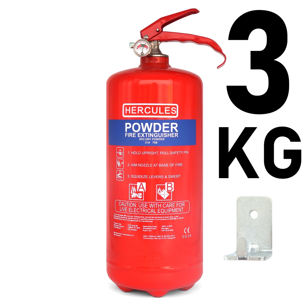 [SCDF ] 1/2/3/4 ABC Dry Powder Fire Extinguisher | Shopee Singapore