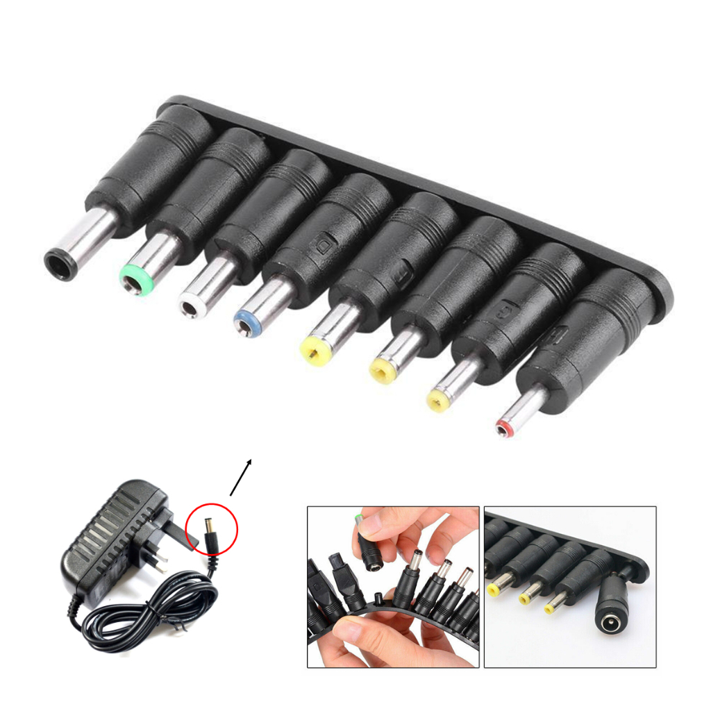 Universal DC AC Power Adapter Tips Connector Kits for Laptop Power ...