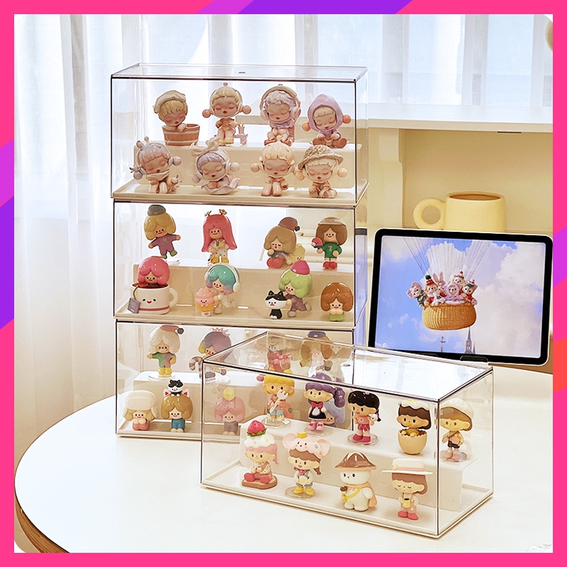 Popmart Display Box Blind Box Storage Acrylic Doll Display Rack ...