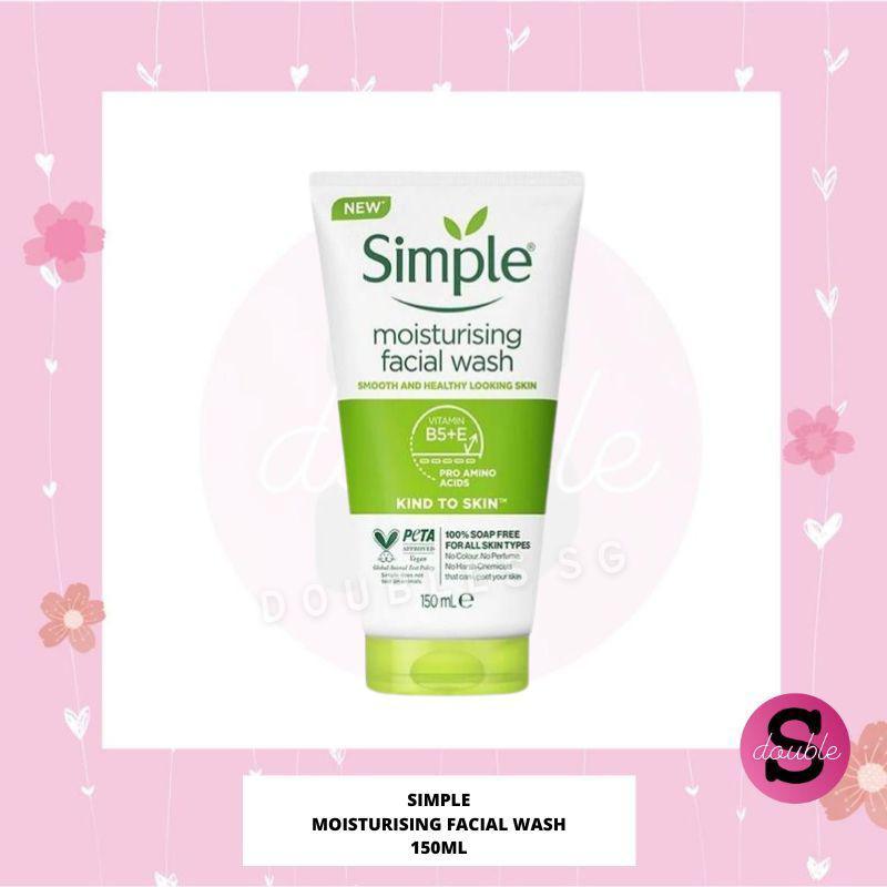 Simple Moisturizing Facial Wash 150ml | Shopee Singapore