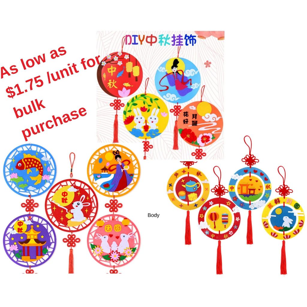 Mid Autumn | Mooncake Festival Activities Hanging Decoration DIY ...