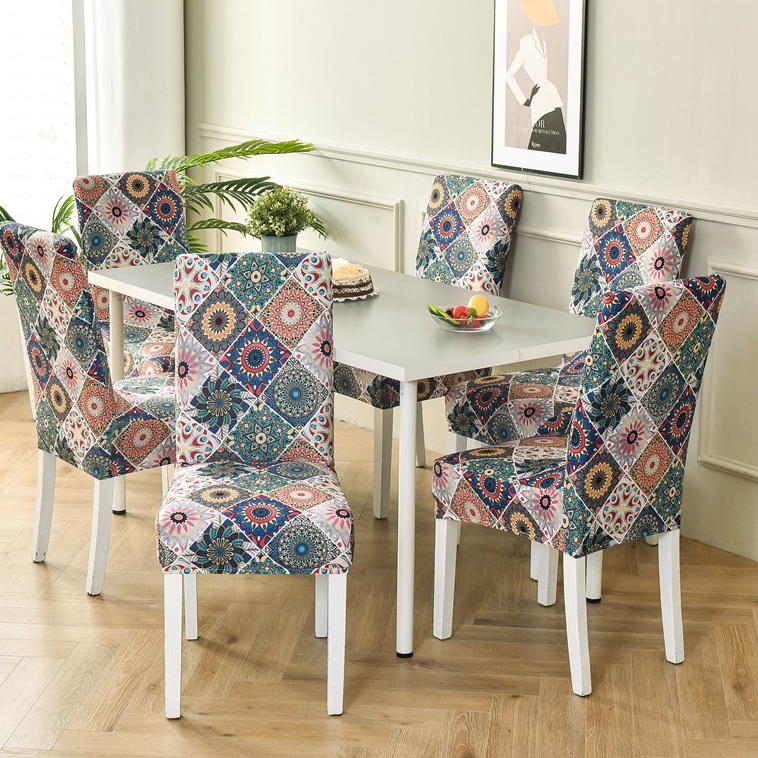 SG Chair Cover Dining chair cover Dining Chair Cover Elastic chair cover seat cover chair cover elastic spandex Shopee Singapore