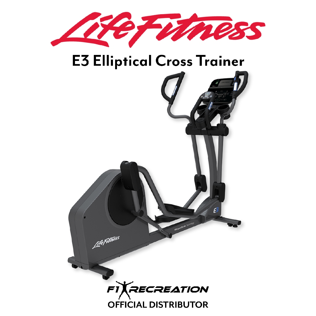 Life Fitness E3 Elliptical Cross Trainer Track Connect Console Shopee Singapore