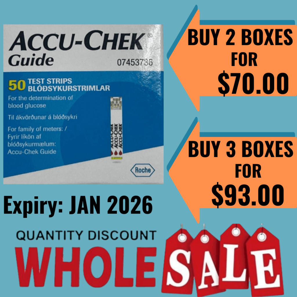 [PharmCare] Accu Chek Guide | Softclix | Lancet | Glucose Test Strip ...