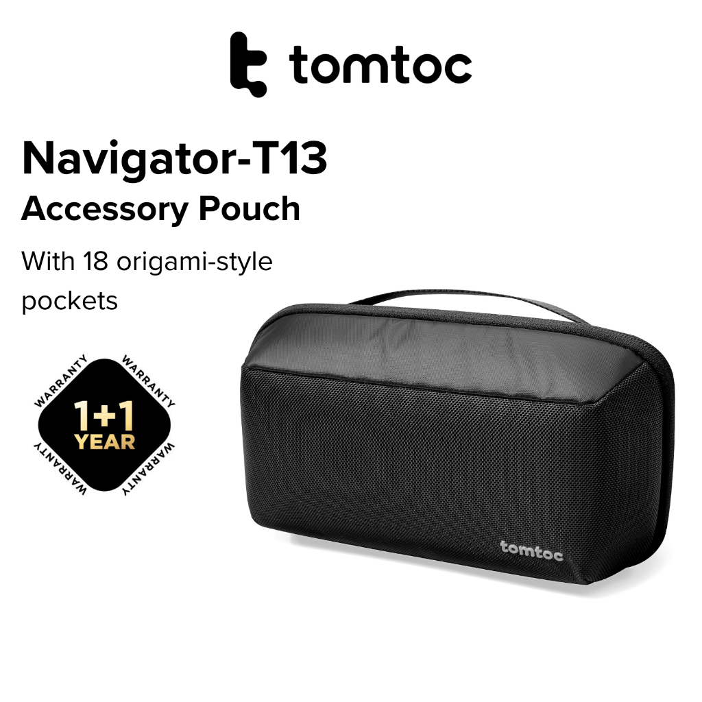Tomtoc NavigatorT13 Accessory Pouch Shopee Singapore