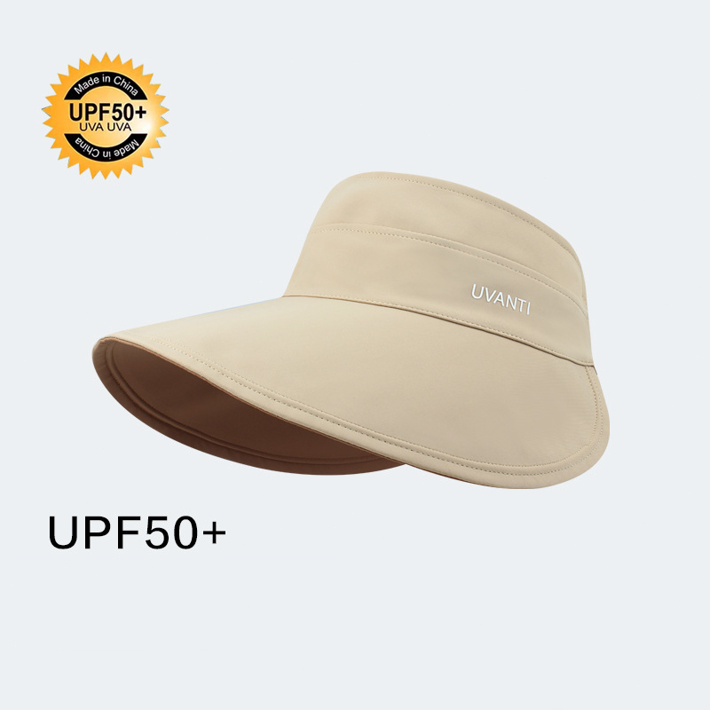 【SG】UPF50+ Summer Sun Hats UV Sun Hat Cycling Windproof Hat Empty Top ...