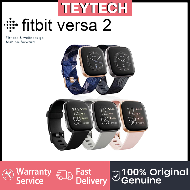 Fitbit Versa 2 Fitbit Versa 2 Special Edition Health and Fitness Smartwatch with Heart Rate Sleep and Swim Tracking