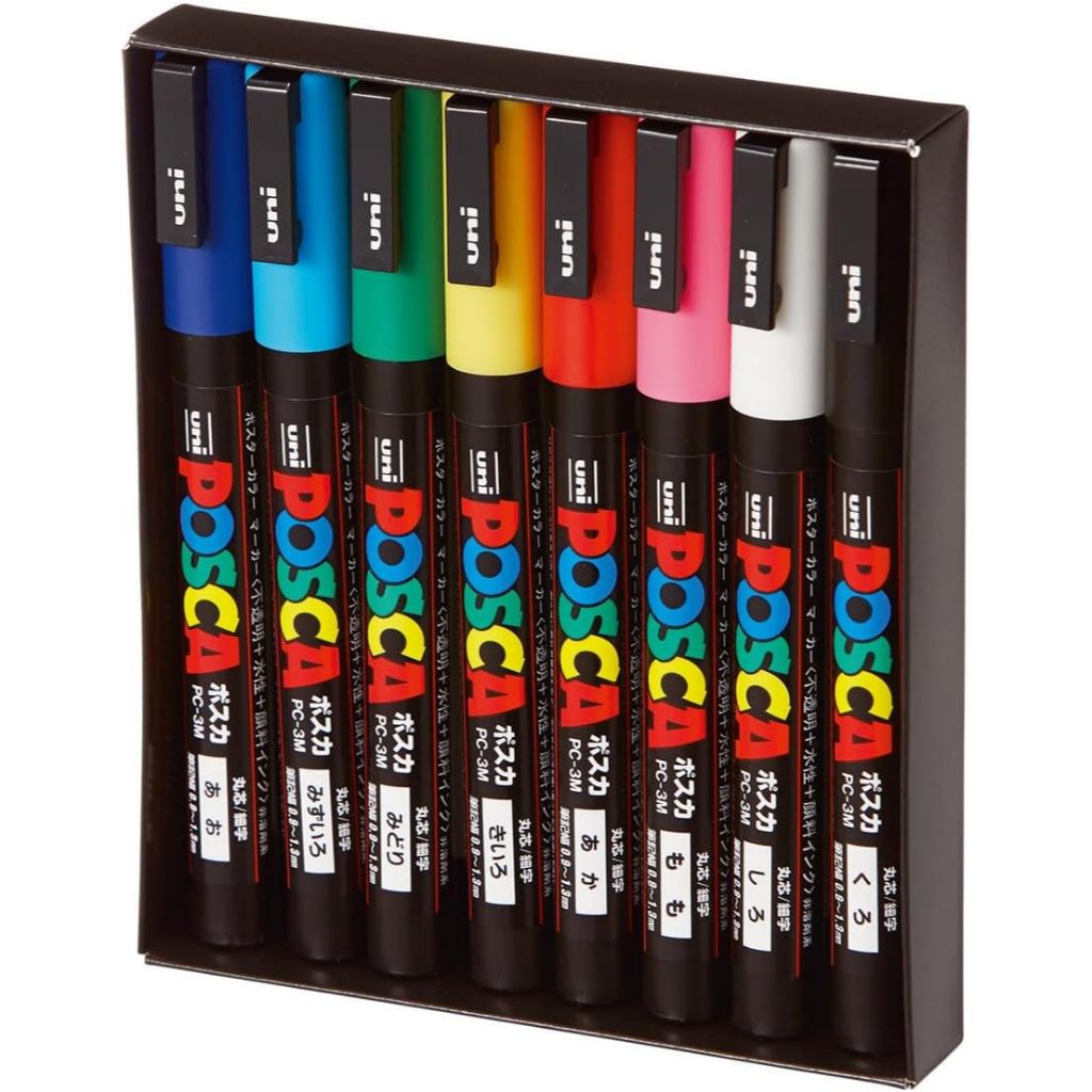 【Direct from Japan】POSCA Mitsubishi Pencil Water-based Pen POSCA Fine ...