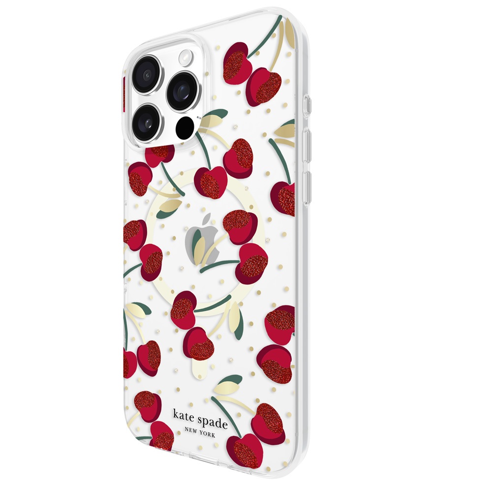 Kate Spade New York Cherry Dot Gems Magnetic Case for iPhone 16 16 Plus 16 Pro 16 Pro Max Shopee Singapore