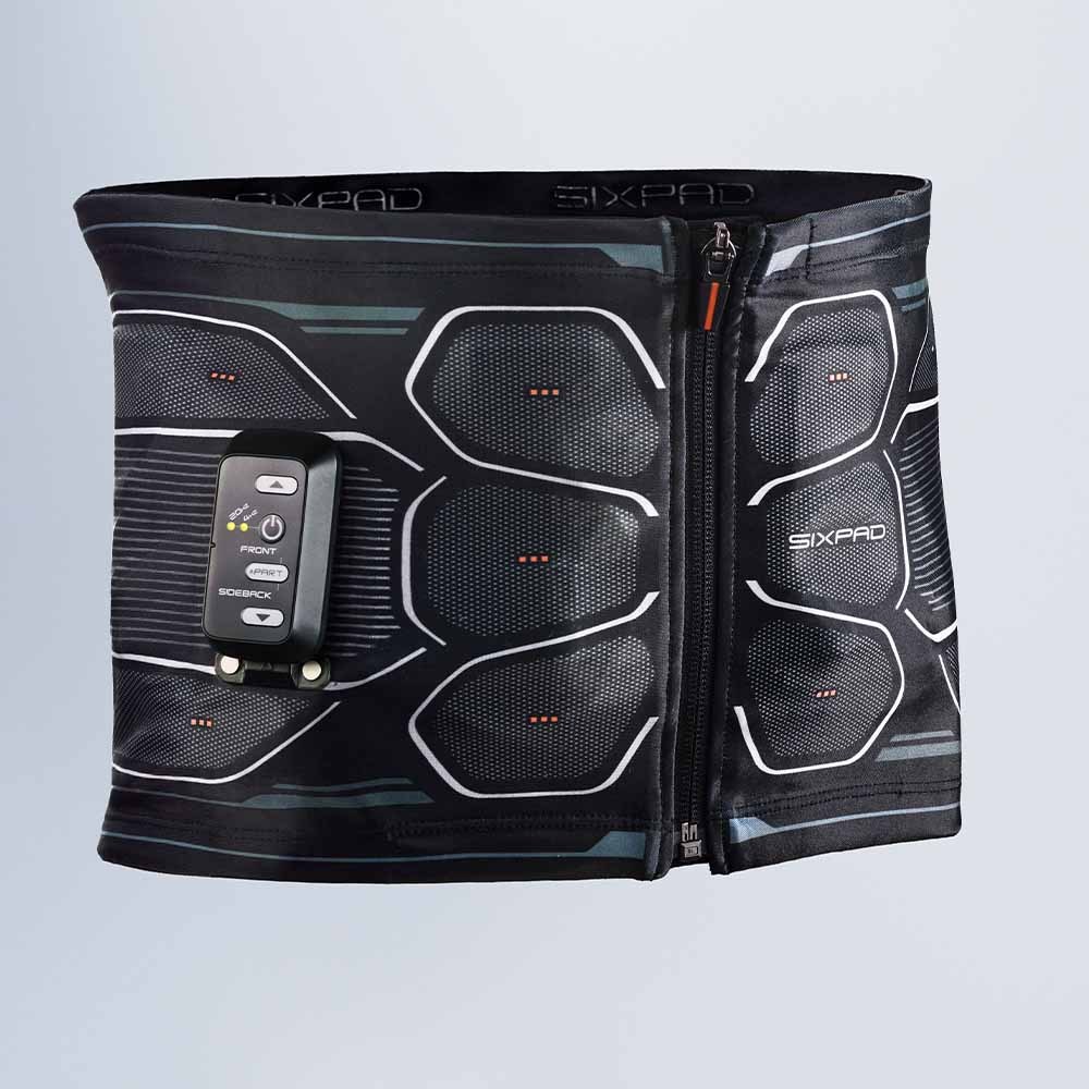 Amazon.co.jp: SIXPAD Powersuit Core Belt Dedicated Controller Set (S,Gray)  MTG EMS Abdominal Belt, Gel Seat Needed, Muscle Training, Diet : Sports &  Outdoors