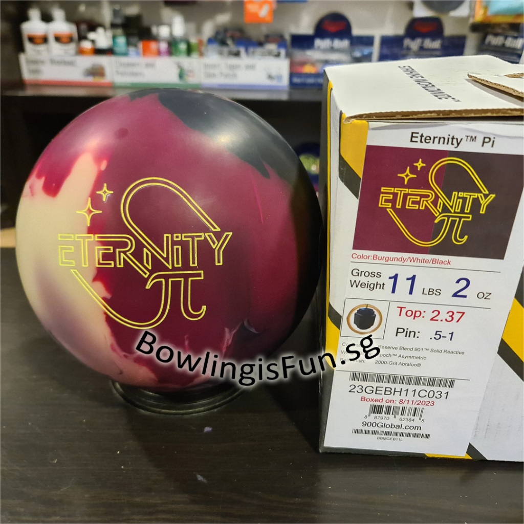 900 GLOBAL ETERNITY π ボウリングボール 15p ABSオンライン ボール