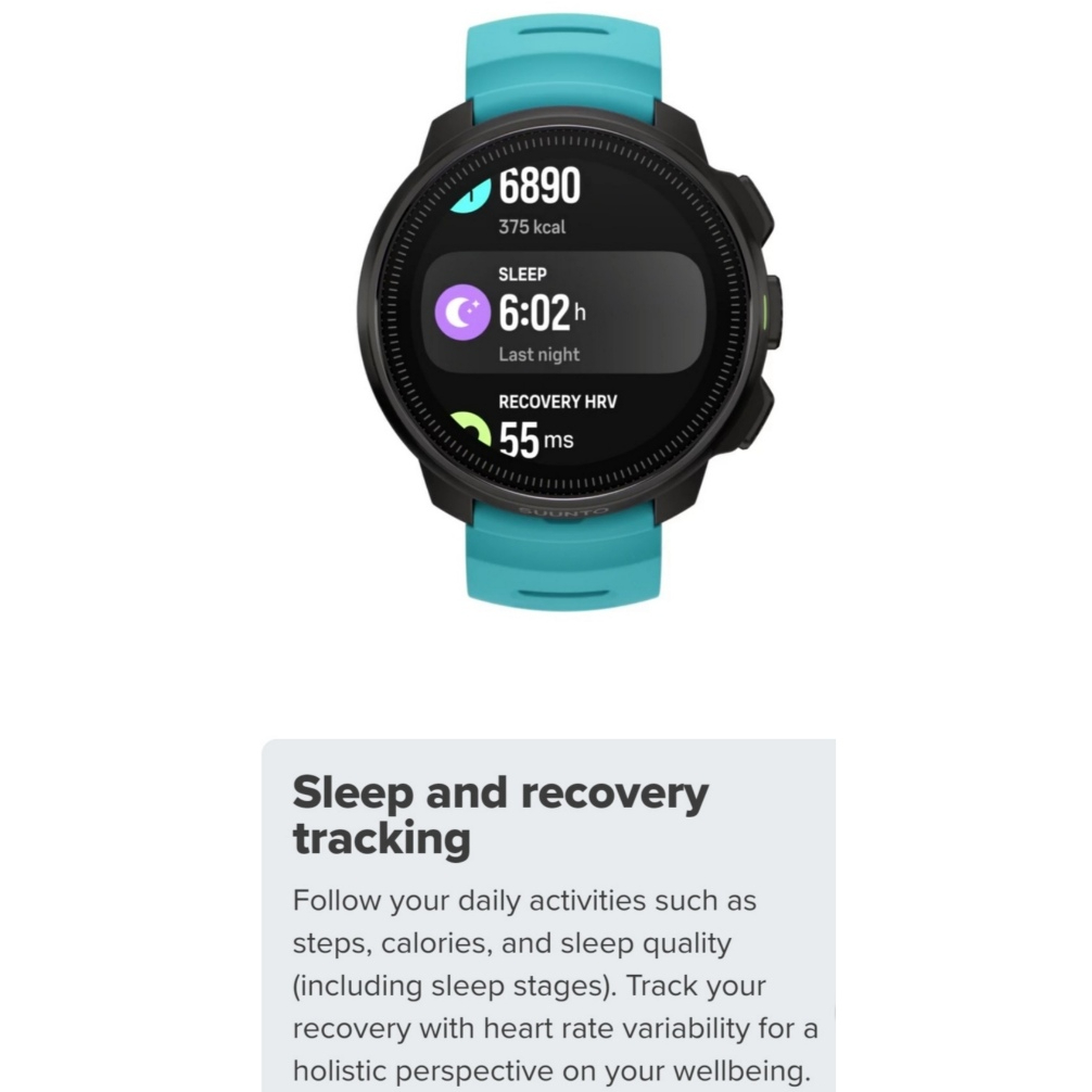 Suunto heart rate variability outlet