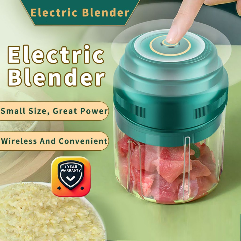 Mini Electric Babynahrung Gemüse fleisch Elektro-Lebensmittel hacker mit Knoblau