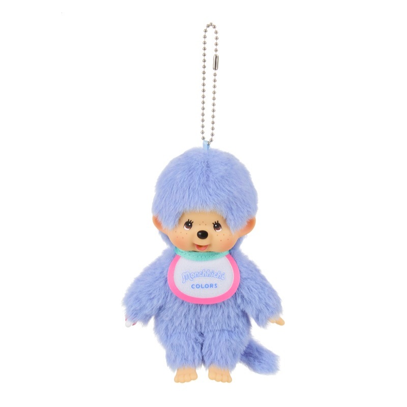 Sekiguchi Monchhichi Colors Keychain Blue | Shopee Singapore