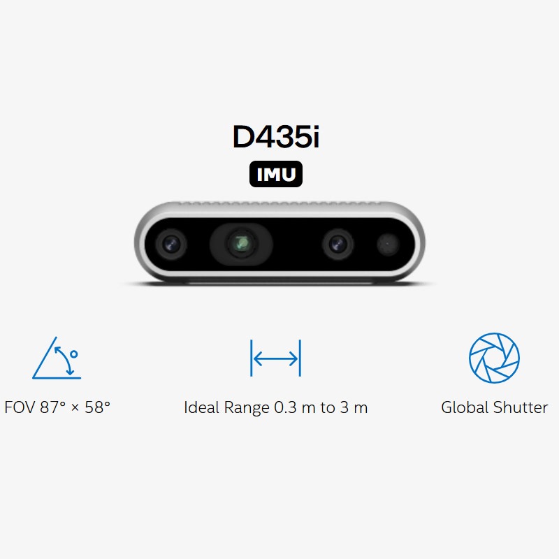 Intel® RealSense™ Depth Camera D435i Shopee Singapore