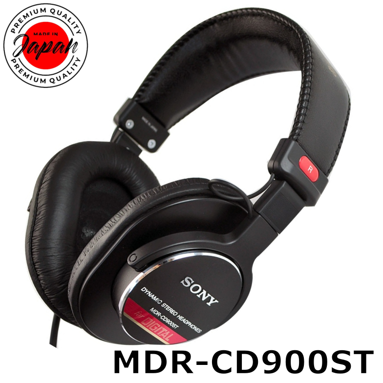 SONY / MDR-CD900ST Closed-type studio monitor headphones wired On